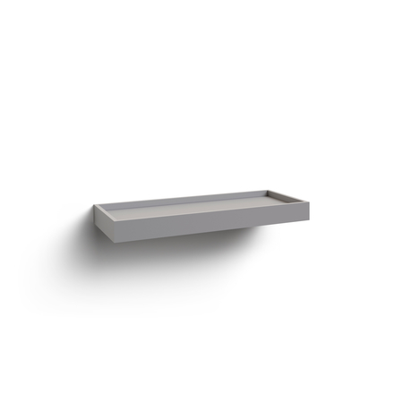 NEWAGE PRODUCTS Home Floating Shelf, 36in, Gray 82040